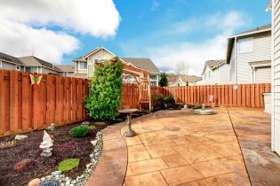 wood fencing image