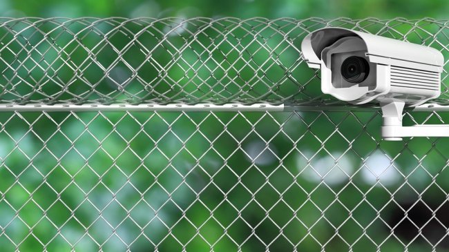 cctc camera on fencing
