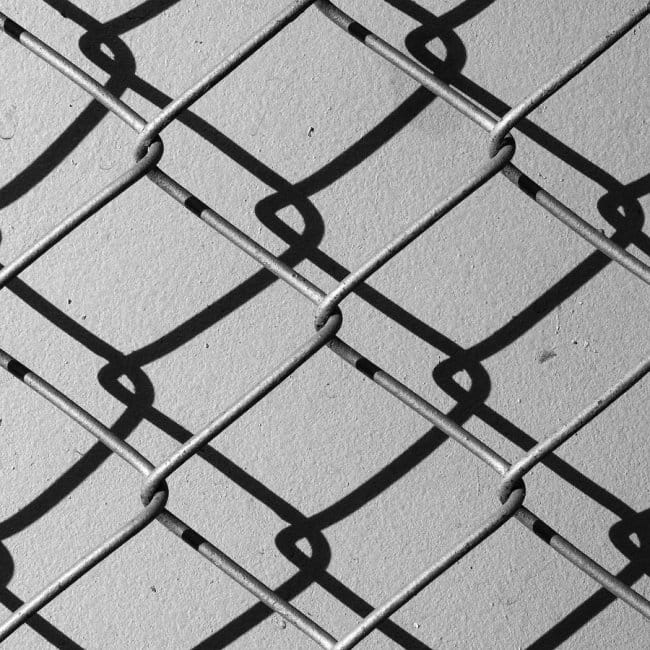 Chain link fence designs