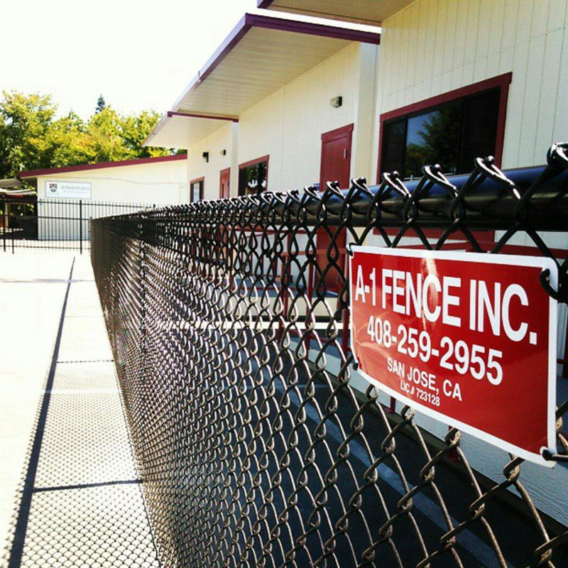 chain link fence
